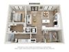 Copeland A5 3D Floor Plan